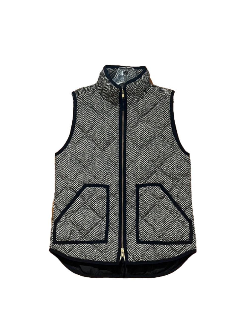J Crew Down Filled Quilted Vest Extra Small